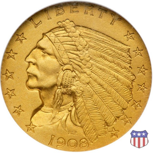 Indian Head (1908-1929) 1908 (Philadelphia)