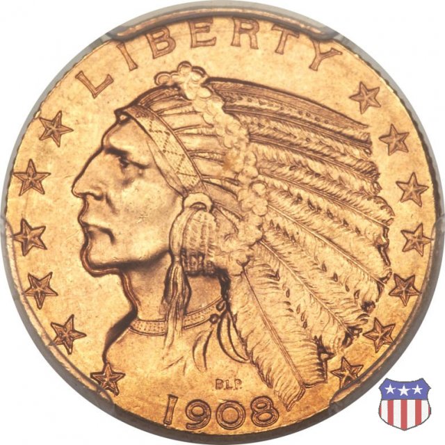 Indian Head (1908-1929) 1908 (Denver)