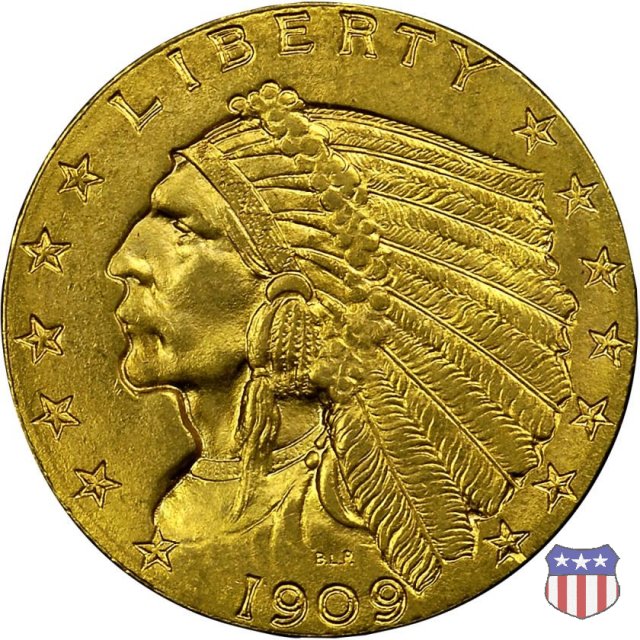 Indian Head (1908-1929) 1909 (Philadelphia)