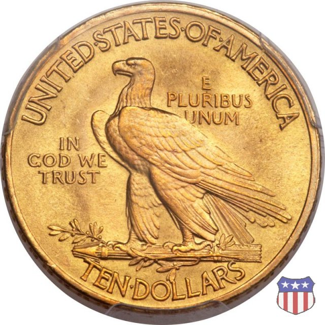 Indian Head, Motto on Reverse (1908-1933) 1908 (Philadelphia)