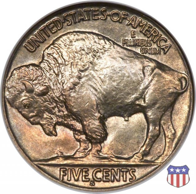 Indian Head or Buffalo (1913-1938) 1917 (San Francisco)