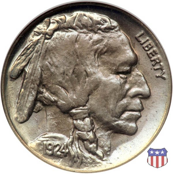 Indian Head or Buffalo (1913-1938) 1924 (Philadelphia)