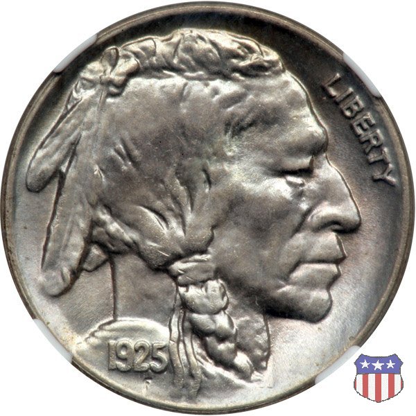 Indian Head or Buffalo (1913-1938) 1925 (Denver)