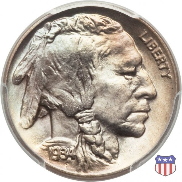 Indian Head or Buffalo (1913-1938) 1934 (Philadelphia)