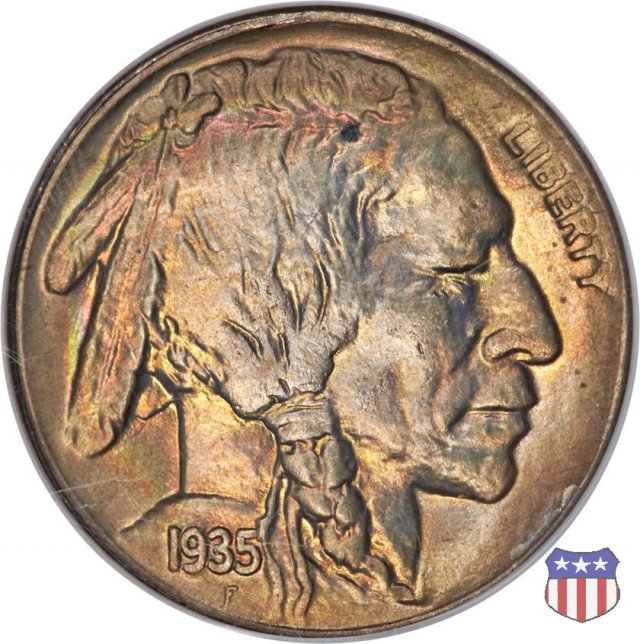 Indian Head or Buffalo (1913-1938) 1935 (Denver)