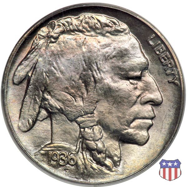 Indian Head or Buffalo (1913-1938) 1936 (Denver)