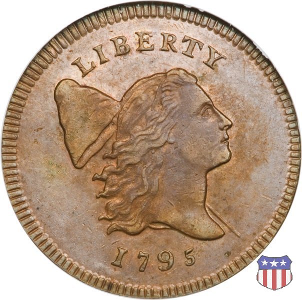 Liberty Cap, Head Facing Right (1794-1797) 1795 (Philadelphia)