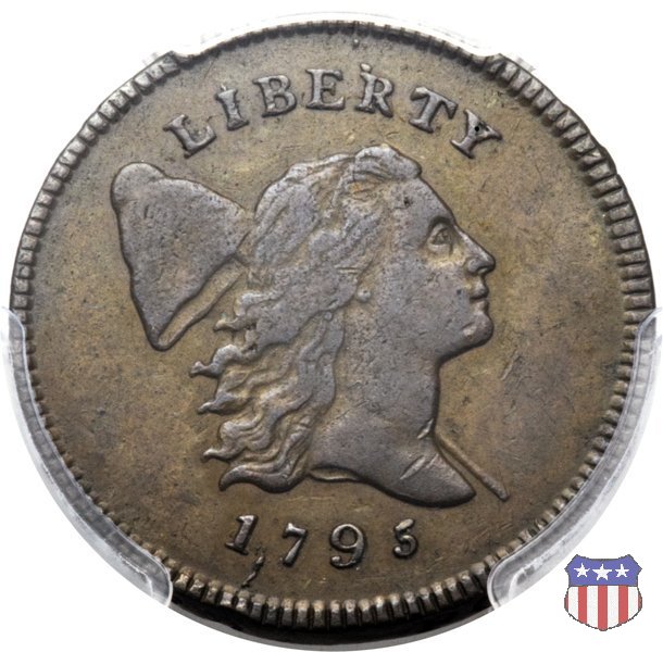 Liberty Cap, Head Facing Right (1794-1797) 1795 (Philadelphia)