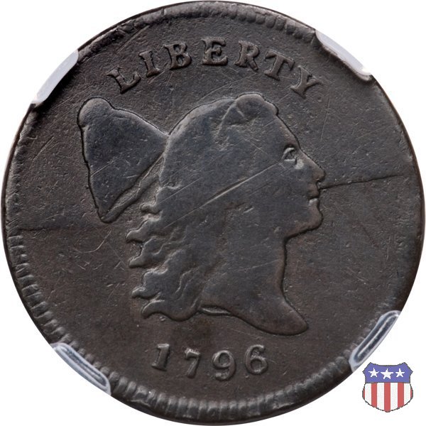 Liberty Cap, Head Facing Right (1794-1797) 1796 (Philadelphia)