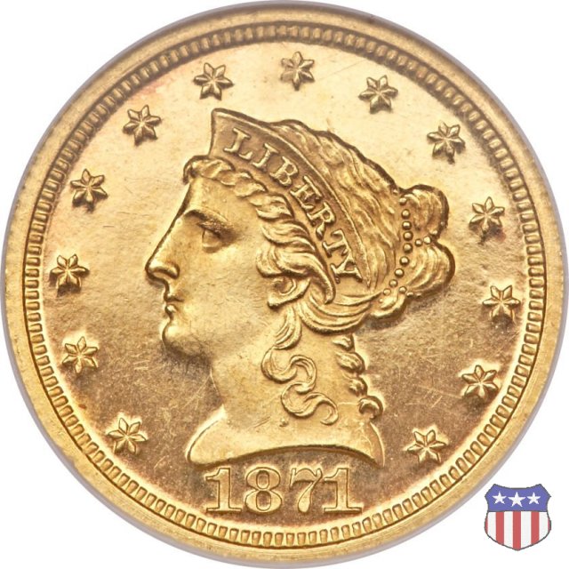 Liberty Head (1840-1907) 1871 (Philadelphia)