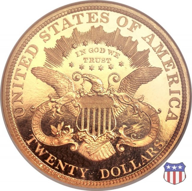 Liberty Head - Motto, TWENTY DOLLARS (1877-1907) 1877 (Philadelphia)