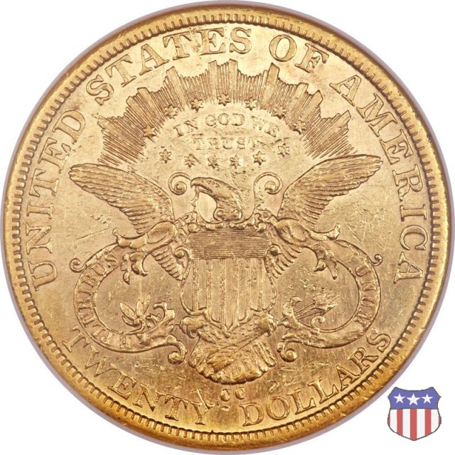 Liberty Head - Motto, TWENTY DOLLARS (1877-1907) 1878 (Carson City)