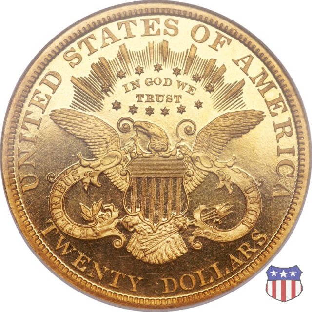 Liberty Head - Motto, TWENTY DOLLARS (1877-1907) 1894 (Philadelphia)