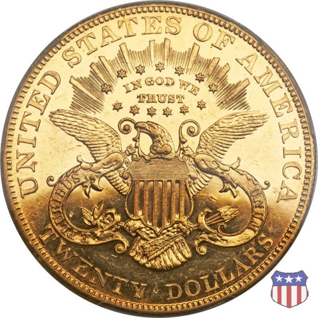 Liberty Head - Motto, TWENTY DOLLARS (1877-1907) 1903 (Philadelphia)