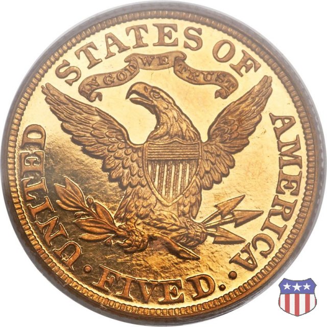 Liberty Head, Motto above Eagle (1866-1908) 1894 (Philadelphia)