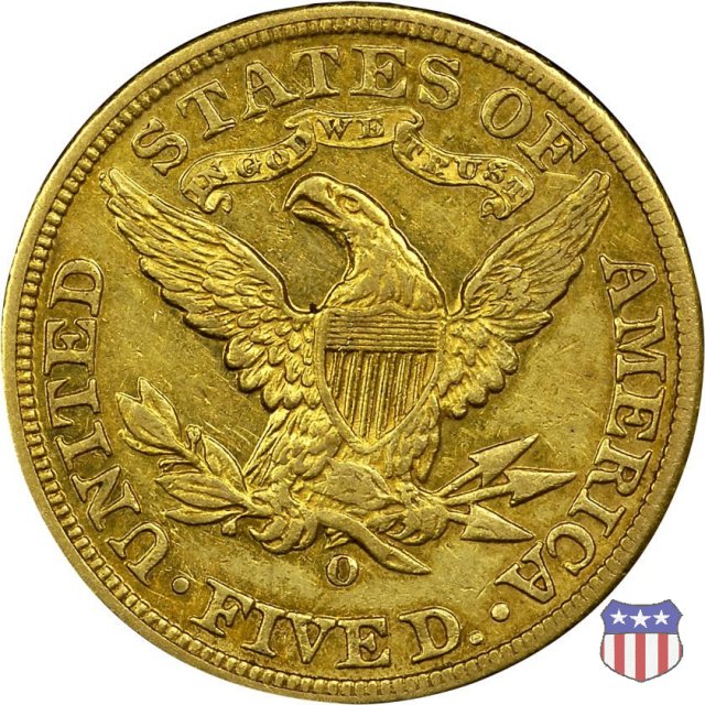 Liberty Head, Motto above Eagle (1866-1908) 1894 (New Orleans)