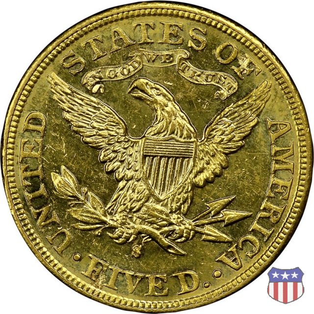 Liberty Head, Motto above Eagle (1866-1908) 1899 (San Francisco)