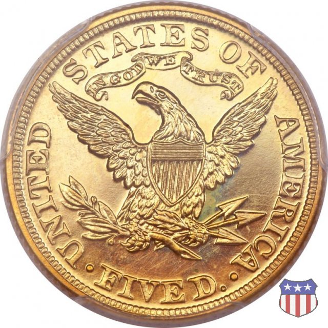 Liberty Head, Motto above Eagle (1866-1908) 1903 (Philadelphia)