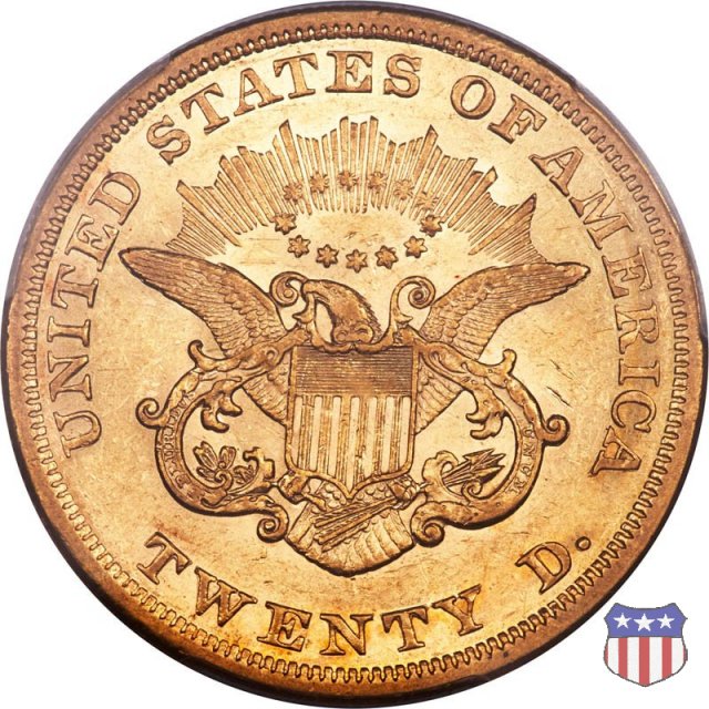 Liberty Head - No Motto (1849-1866) 1853 (Philadelphia)