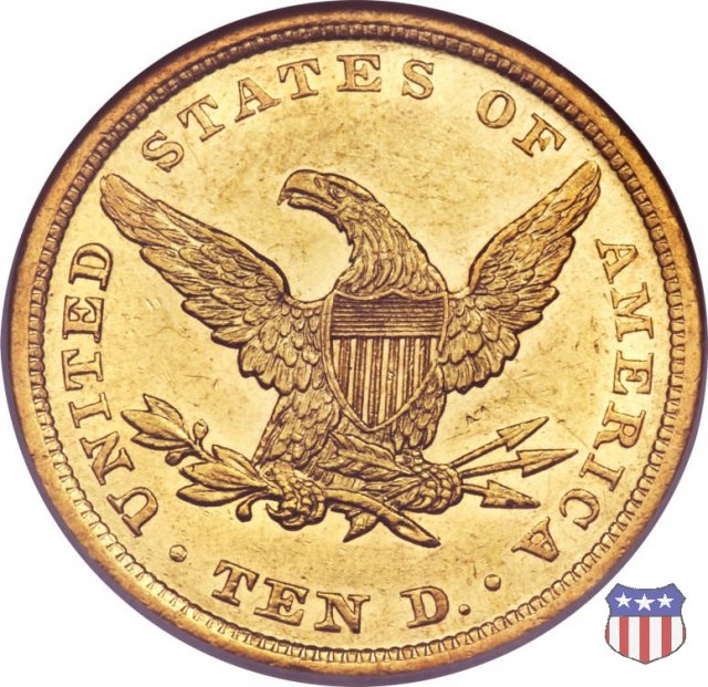 Liberty Head, No Motto Above Eagle (1838-1866) 1839 (Philadelphia)