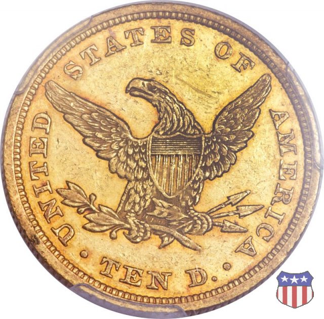 Liberty Head, No Motto Above Eagle (1838-1866) 1842 (Philadelphia)