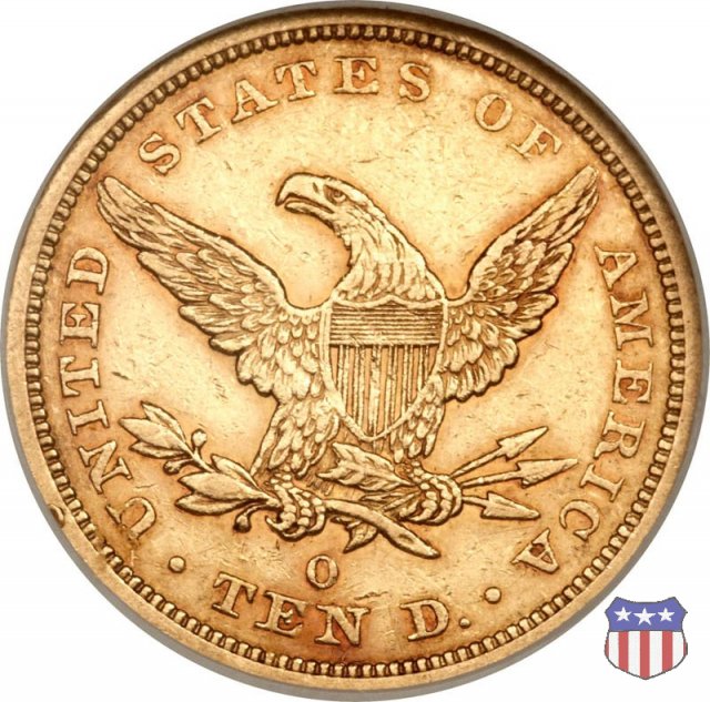 Liberty Head, No Motto Above Eagle (1838-1866) 1844 (New Orleans)