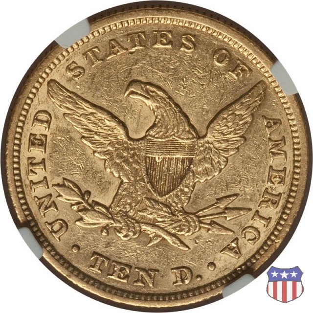 Liberty Head, No Motto Above Eagle (1838-1866) 1847 (Philadelphia)