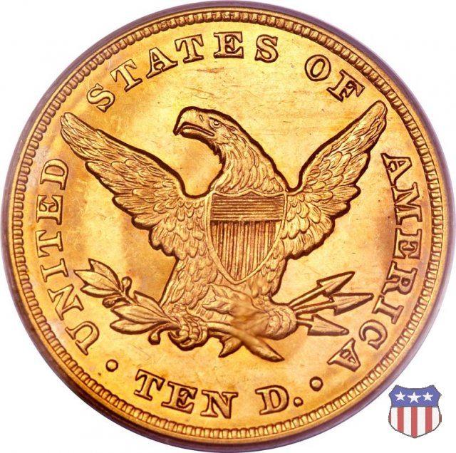 Liberty Head, No Motto Above Eagle (1838-1866) 1848 (Philadelphia)