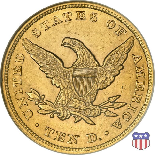 Liberty Head, No Motto Above Eagle (1838-1866) 1851 (Philadelphia)