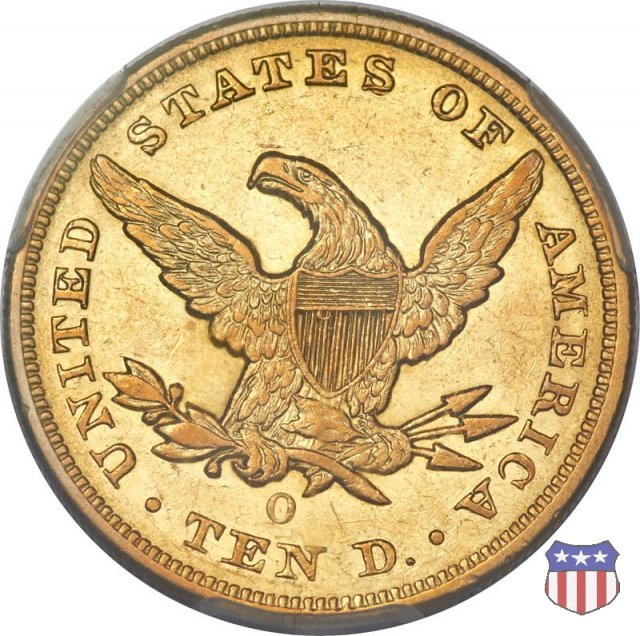 Liberty Head, No Motto Above Eagle (1838-1866) 1852 (New Orleans)