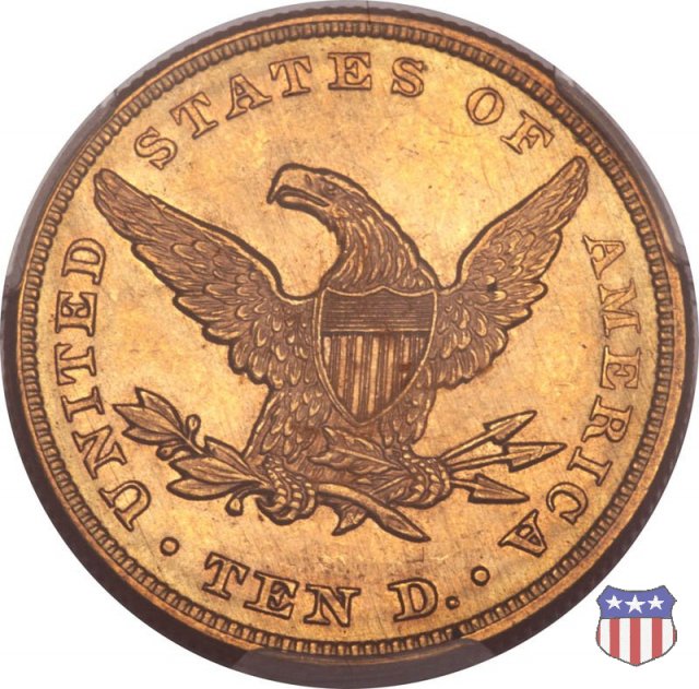 Liberty Head, No Motto Above Eagle (1838-1866) 1861 (Philadelphia)