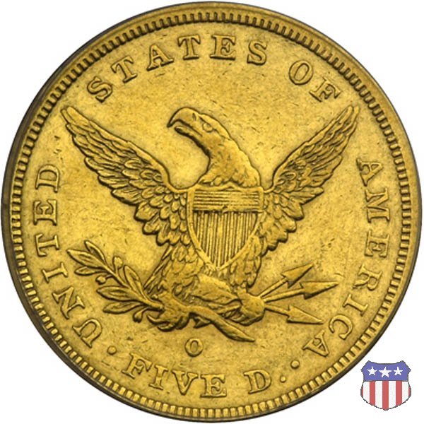 Liberty Head, No Motto above Eagle (1839-1866) 1842 (New Orleans)