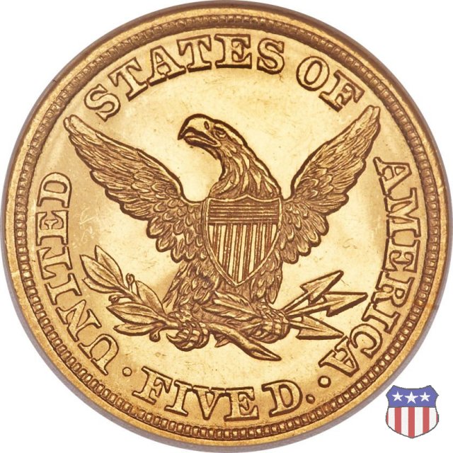 Liberty Head, No Motto above Eagle (1839-1866) 1843 (Philadelphia)