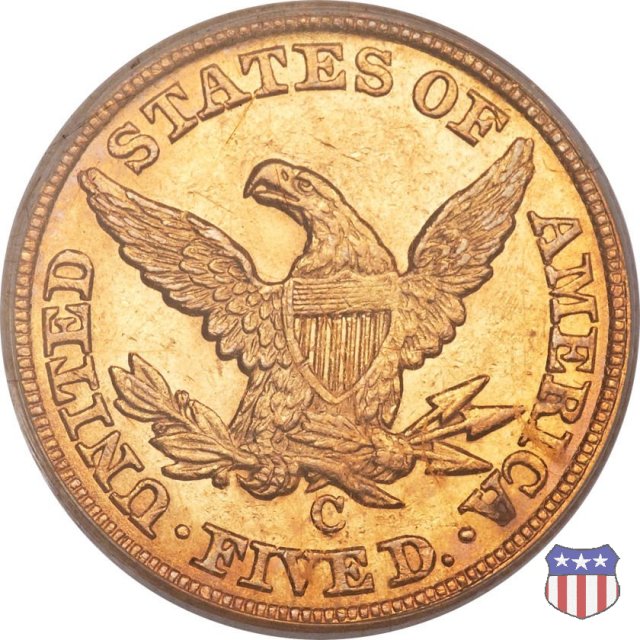 Liberty Head, No Motto above Eagle (1839-1866) 1846 (Charlotte)