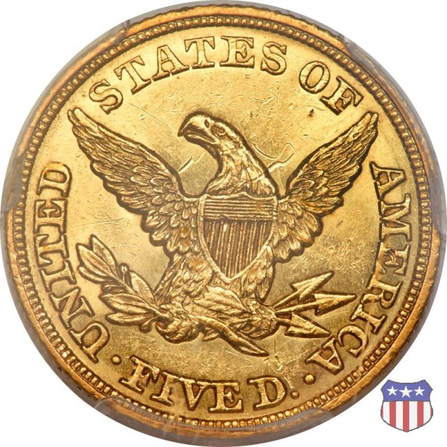 Liberty Head, No Motto above Eagle (1839-1866) 1846 (Philadelphia)