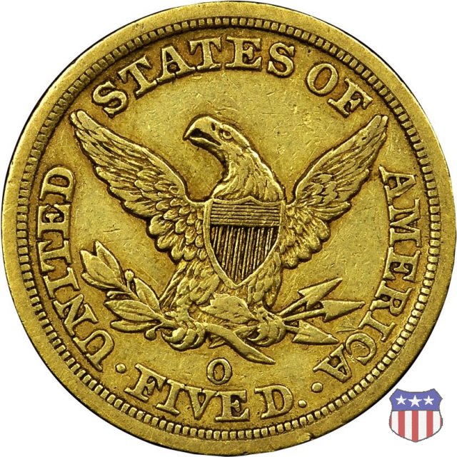 Liberty Head, No Motto above Eagle (1839-1866) 1846 (New Orleans)