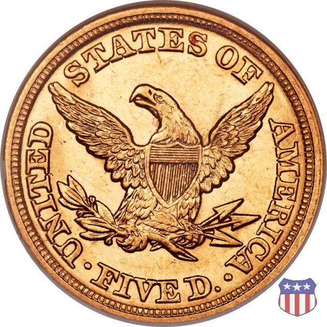 Liberty Head, No Motto above Eagle (1839-1866) 1849 (Philadelphia)