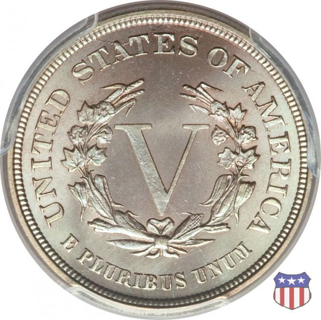 Liberty Head or V-Nickel (1883-1913) 1883 (Philadelphia)