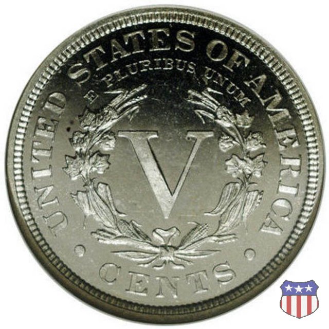 Liberty Head or V-Nickel (1883-1913) 1883 (Philadelphia)