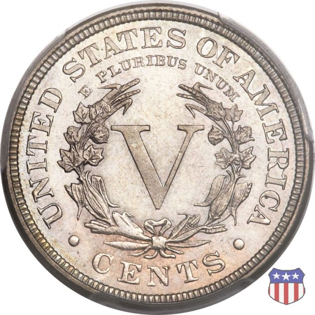 Liberty Head or V-Nickel (1883-1913) 1886 (Philadelphia)