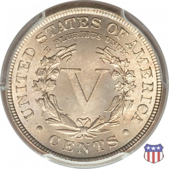 Liberty Head or V-Nickel (1883-1913) 1889 (Philadelphia)