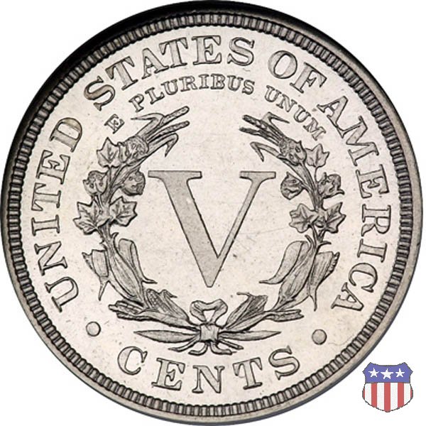 Liberty Head or V-Nickel (1883-1913) 1892 (Philadelphia)