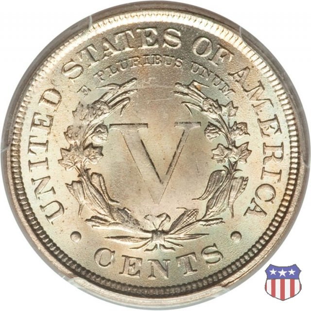 Liberty Head or V-Nickel (1883-1913) 1894 (Philadelphia)