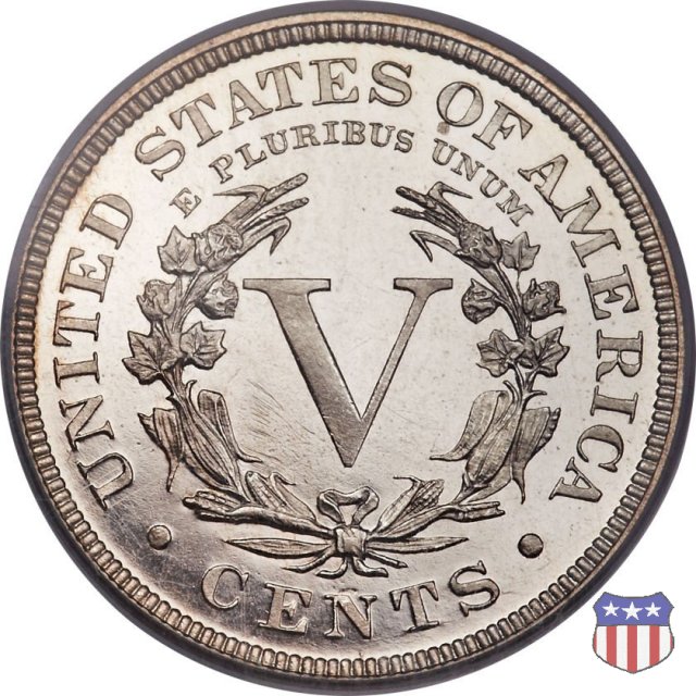 Liberty Head or V-Nickel (1883-1913) 1896 (Philadelphia)