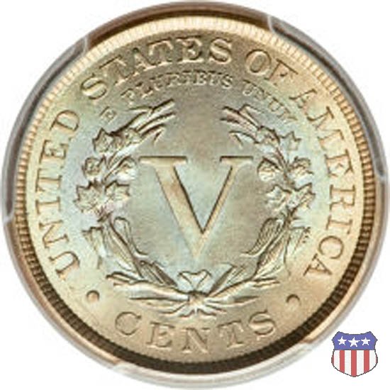 Liberty Head or V-Nickel (1883-1913) 1897 (Philadelphia)