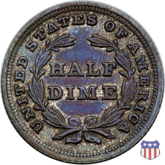 Liberty Seated - Variety 1 (1837-1838) 1837 (Philadelphia)