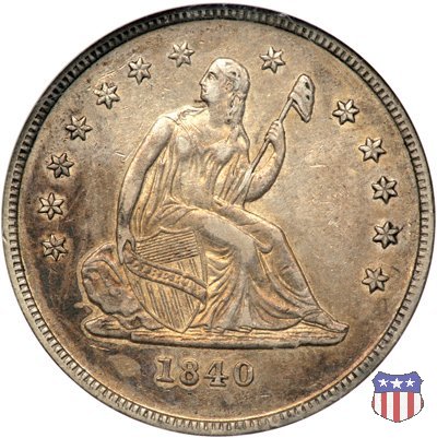 Liberty Seated - Variety 1 (1838-1866) 1840 (New Orleans)