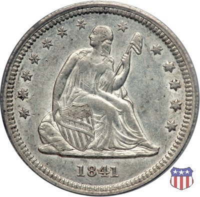 Liberty Seated - Variety 1 (1838-1866) 1841 (New Orleans)