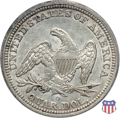 Liberty Seated - Variety 1 (1838-1866) 1841 (New Orleans)