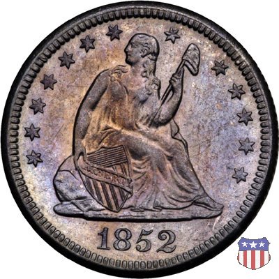 Liberty Seated - Variety 1 (1838-1866) 1852 (New Orleans)